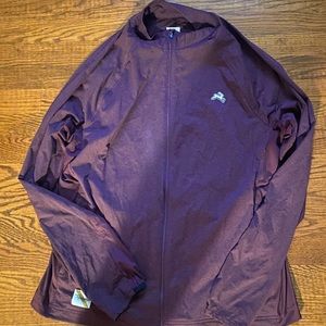 BURGUNDY TRACKSMITH JACKET